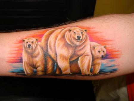 Scott Richardson - Realistic Polar Bear Tattoo
